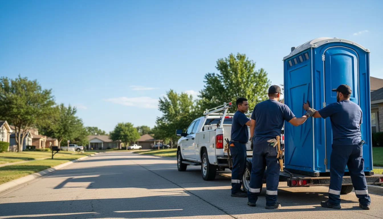 Portable Toilet Rental in Fort Recovery, OH near me